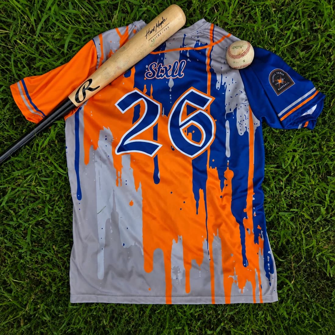 Slidell jersey back with name and number