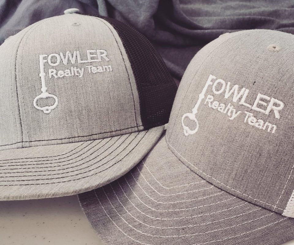 Custom logo embroidery work on hats by Groggy Dog Online